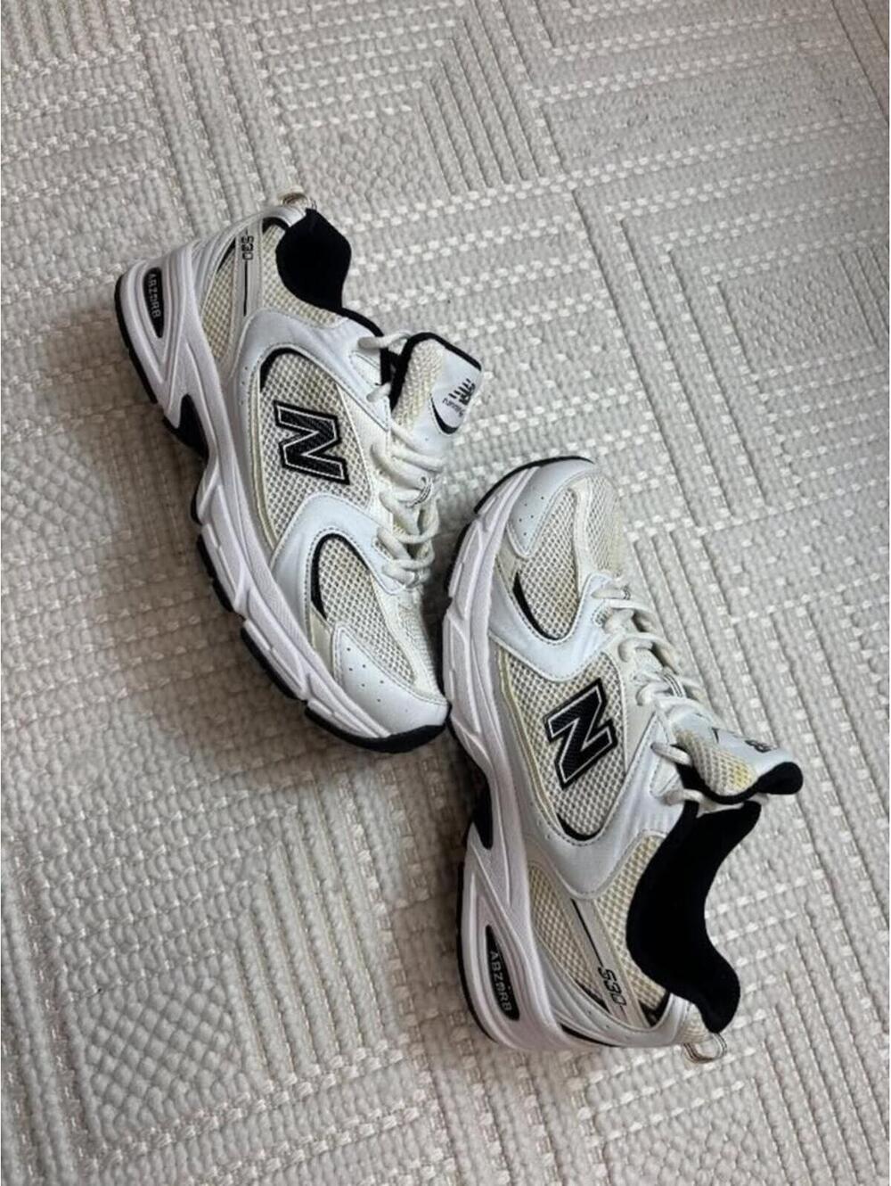New Balance 530 White Running Shoes Sneakers Men’s Size 8.5